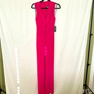 NWT Vince Camuto hot pink jumpsuit in ladies small